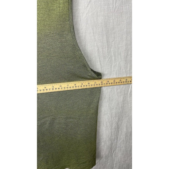 Lululemon Shirt Adult XL Heather Green Tank Top Tech Performance Sleeveless Mens - Picture 12 of 12